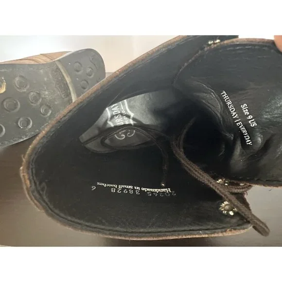 Thursday Boots Company Men’s Captain Boots Size 9 Cap Toe Boots Arizona Adobe - Picture 7 of 7